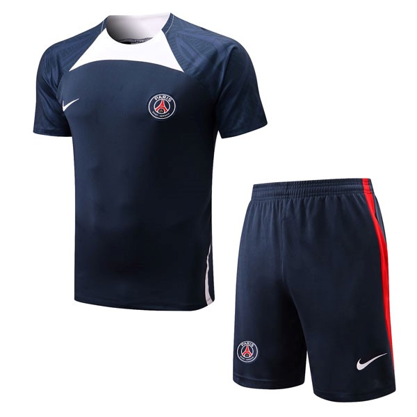 Camiseta Entrenamiento PSG Conjunto Completo 2022/23 Azul